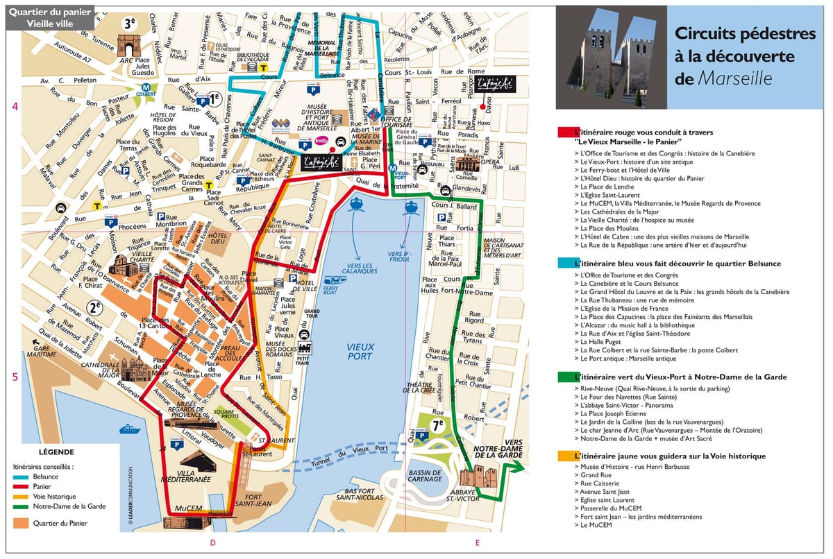 Marseille аялал жуулчлалын газрын зураг pdf