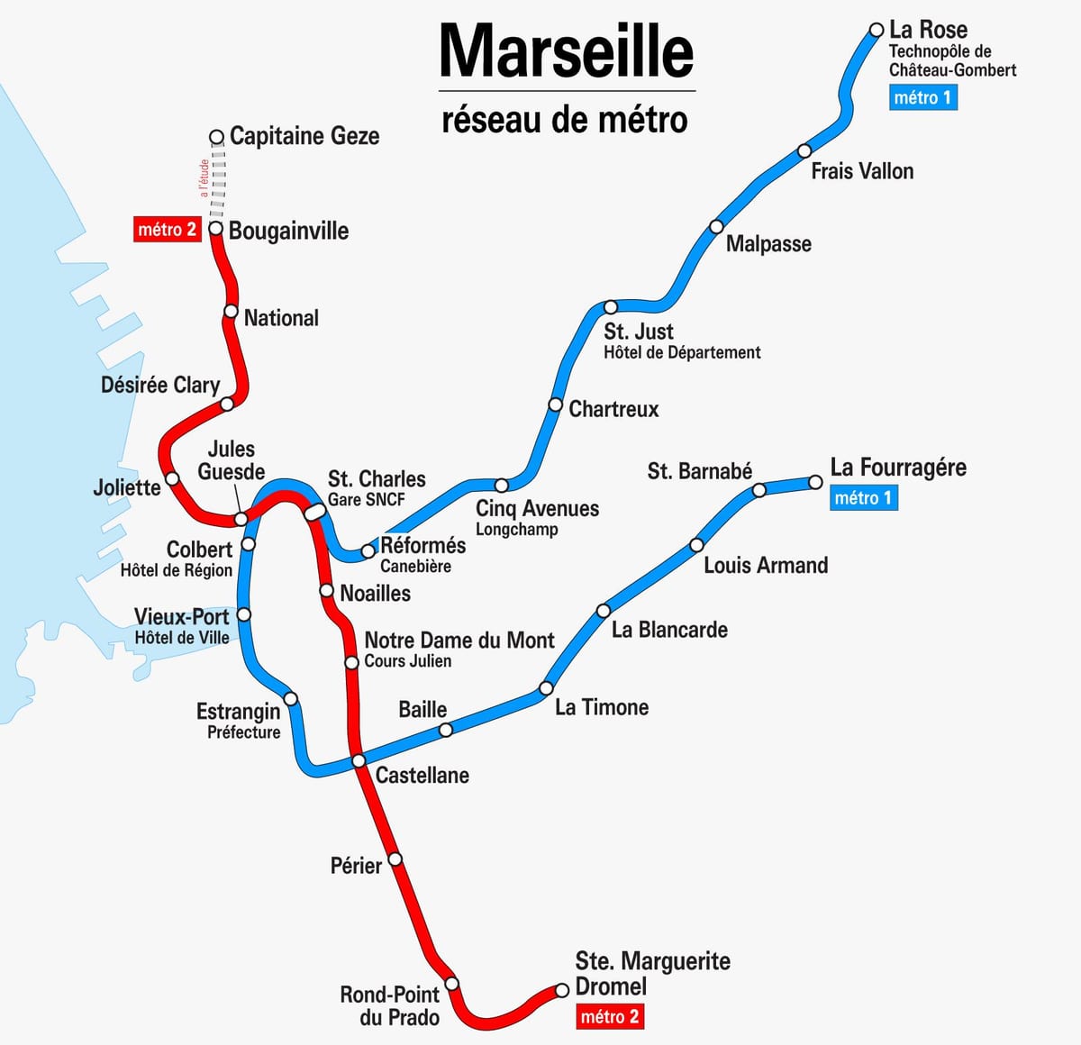 зураг Marseille метро