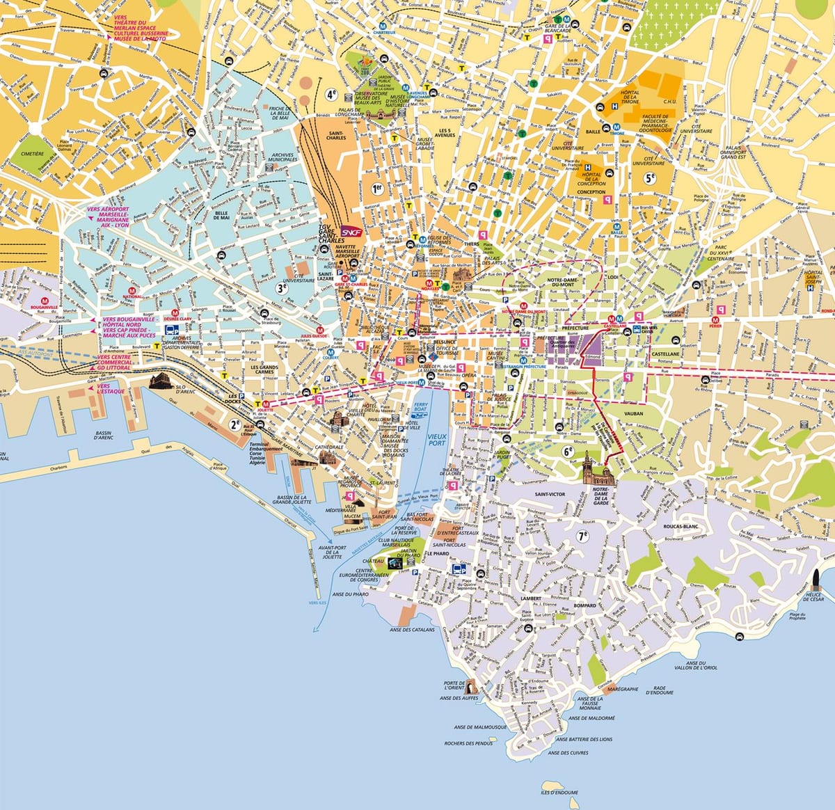 зураг Marseille хотын захын