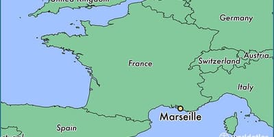 Шоу Marseille france газрын зураг