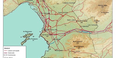 Байр зүйн зураг Marseille